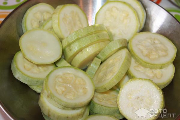 Закуска из кабачков с помидорами фото