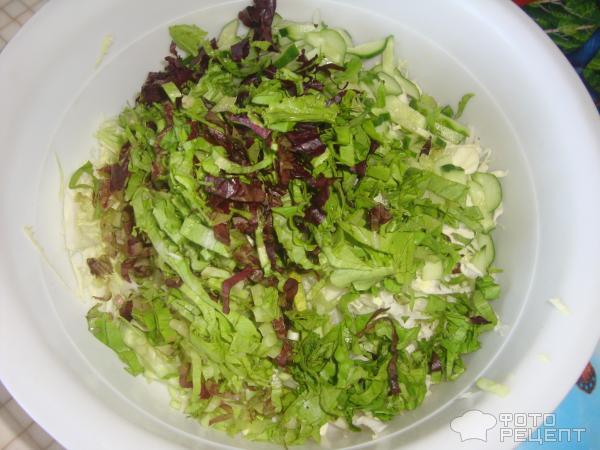 Салат из капусты фото