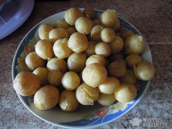 Грибы с молодым картофелем - по деревенски фото