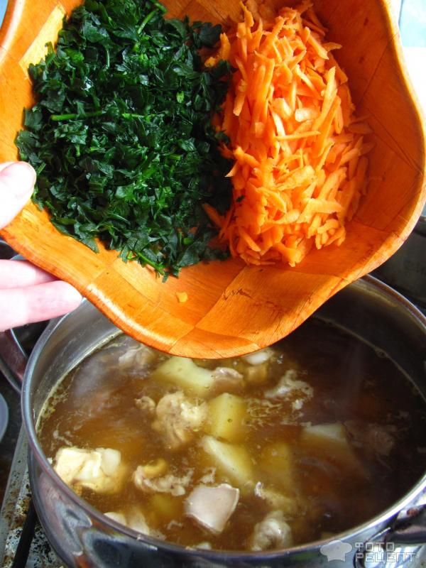 Суп из мяса кролика фото