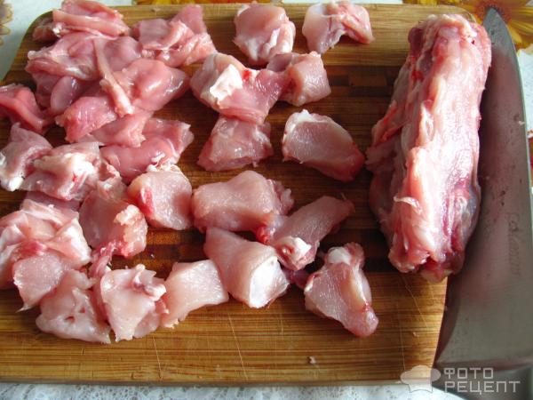 Суп из мяса кролика фото