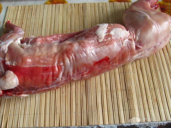 Суп из мяса кролика фото