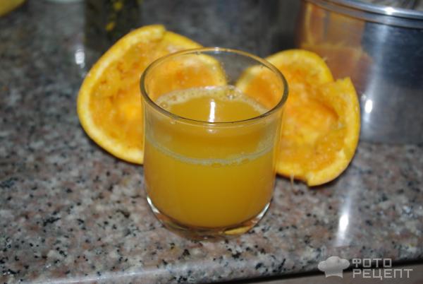 Тропические блинчики с апельсиновым соусом фото