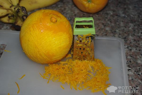 Тропические блинчики с апельсиновым соусом фото
