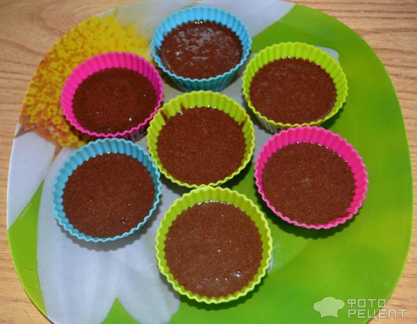 Шоколадные кексы за 1 минуту в микроволновке фото