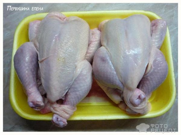 Фаршированные цыплята-корнишоны фото