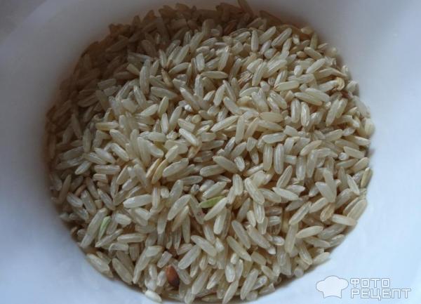 Бурый рис по-китайски фото