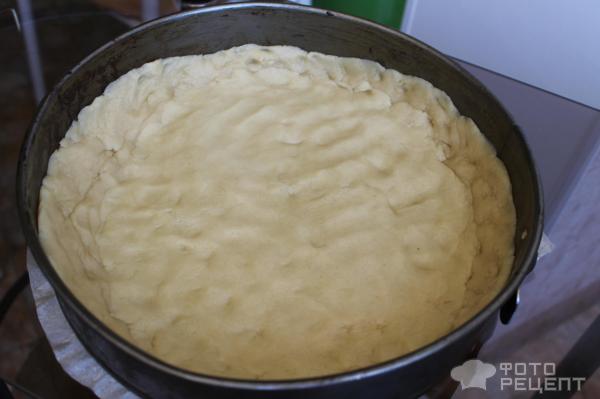 Твороженый пирог с вишней фото