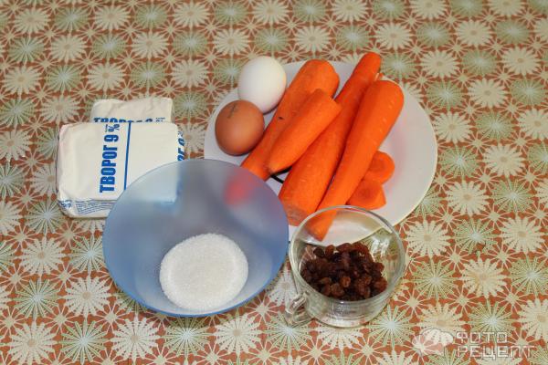 Запеканка творожно-морковная