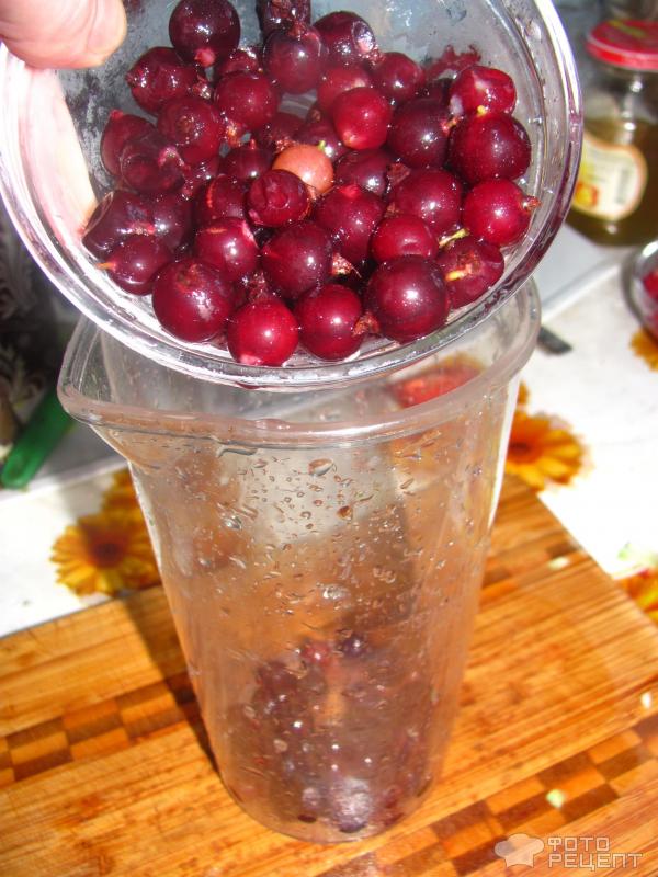 Печень индюшки в малине и вине с салатом Колга- Аабла фото