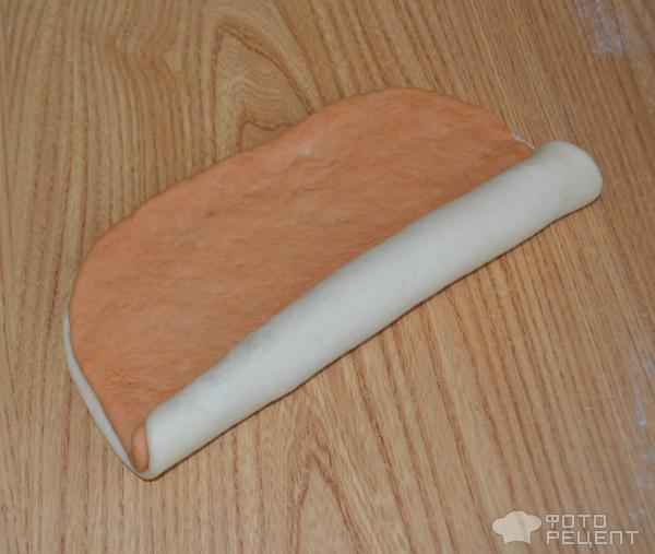 Узорный молочный хлеб фото