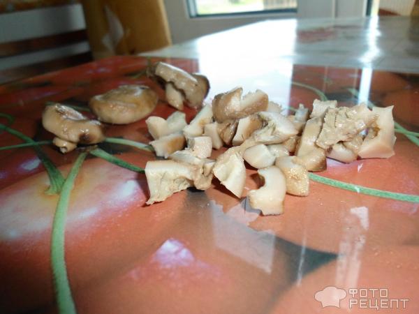Пирожки с картошкой и солеными грибами фото
