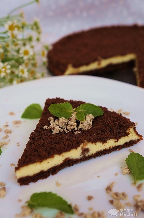 Творожный пирог с шоколадом - рецепт от Vitok
