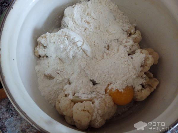 Пирог из цветной капусты фото