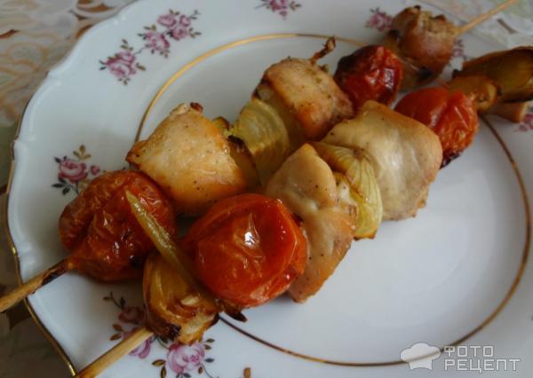 Шашлык из курицы фото