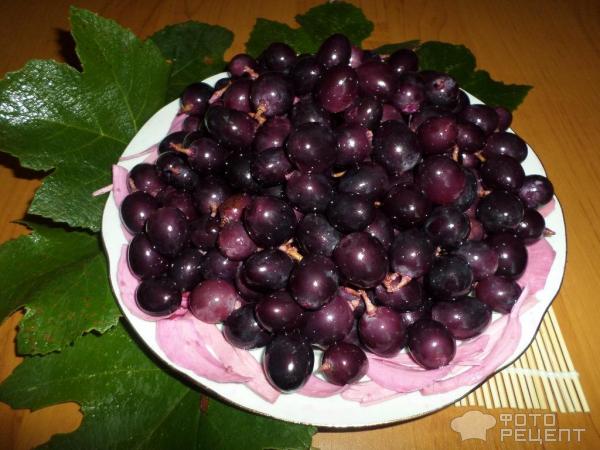 Моченый виноград фото