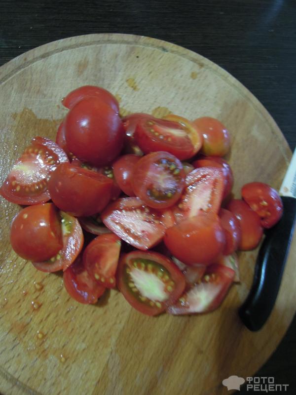 Салат с кускусом и помидорами фото