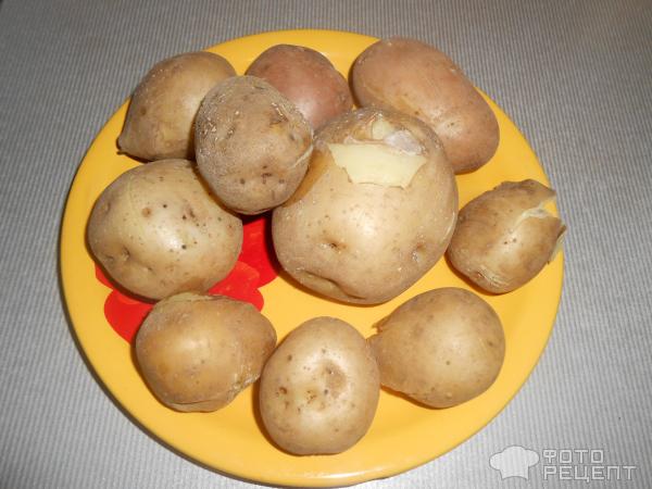 Пышки из картошки и брынзы фото