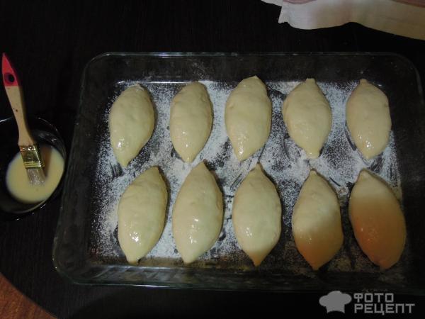 Пирожки с капустной начинкой фото
