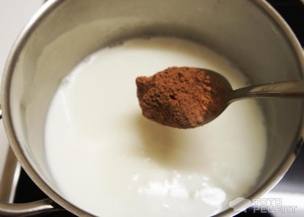 молоко и какао