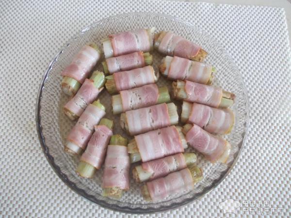 Фаршированный лук порей