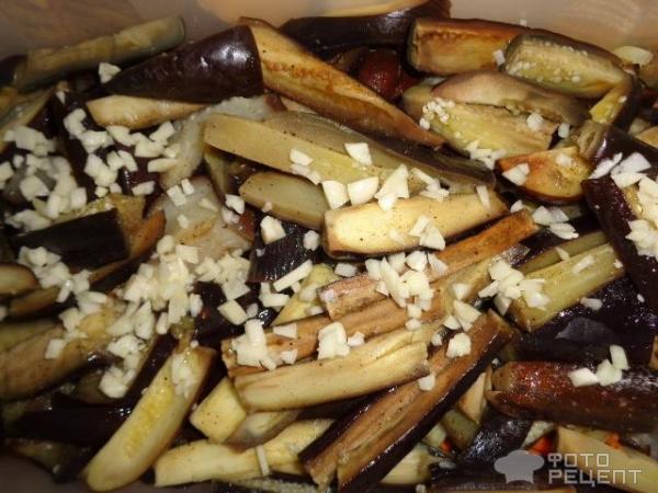 Баклажаны с овощами по-китайски фото