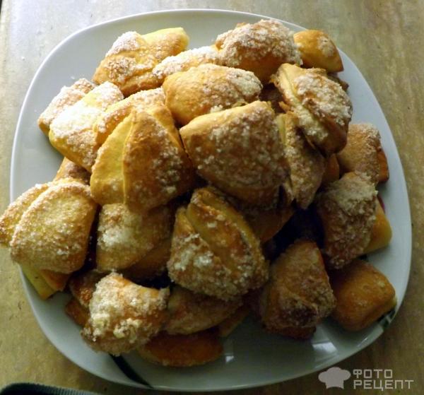 Печенье Творожные ушки фото
