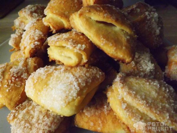 Печенье Творожные ушки фото