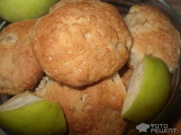 Печенье с яблоками фото
