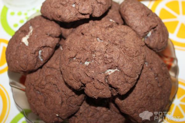 Шоколадное печенье Баунти фото