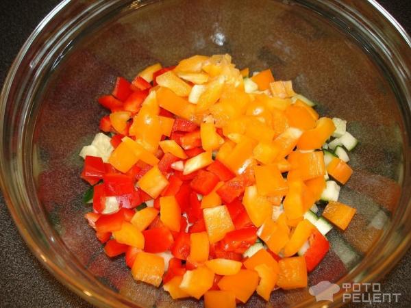 Ингредиенты для Маринованный болгарский перец для салата