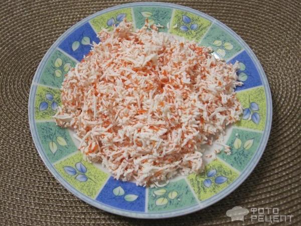 Закуска «Мышки» из сыра и крабовых палочек