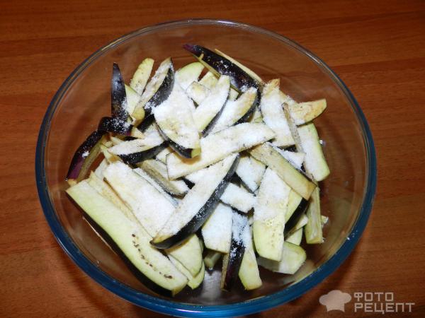 Салат вкусный баклажан фото
