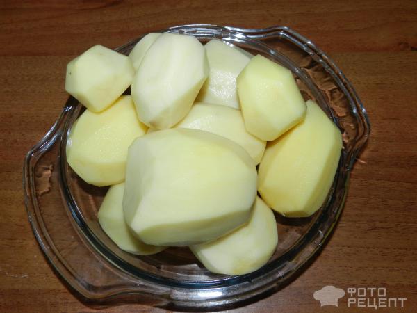 Картошка запеченная с фаршем фото