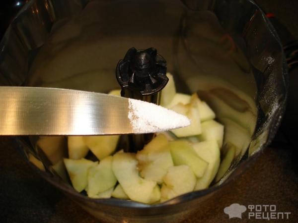 Яблочно-коричный смузи с кефиром фото
