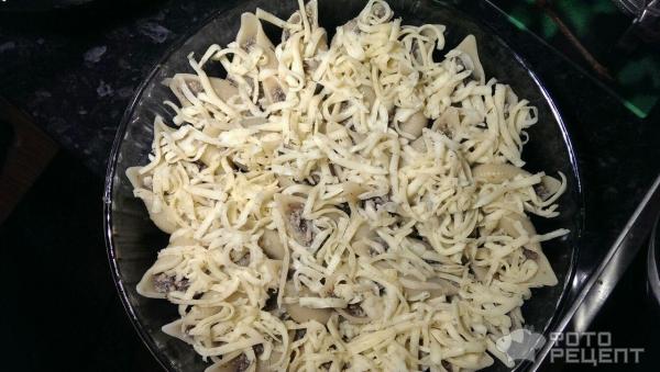 конкильони фаршированные с сыром