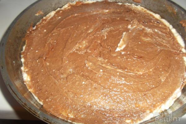 Шоколадно-творожный пирог Лесная сказка фото