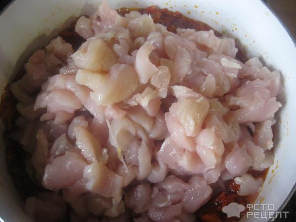 Куриная грудка с макаронами и соевым соусом Куриная грудка с макаронами и соевым соусом