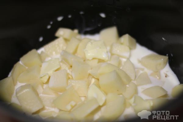 Картошка на молоке фото