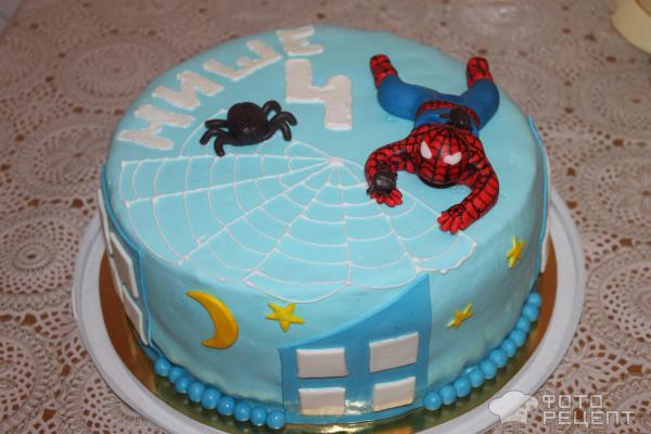 Торт Человек паук ⋆ Готовим вкусно, красиво и по-домашнему!