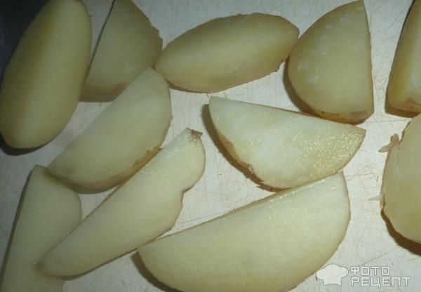 Картофельные дольки фото