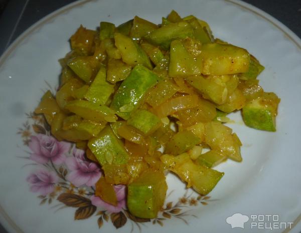 Тушеные кабачки фото