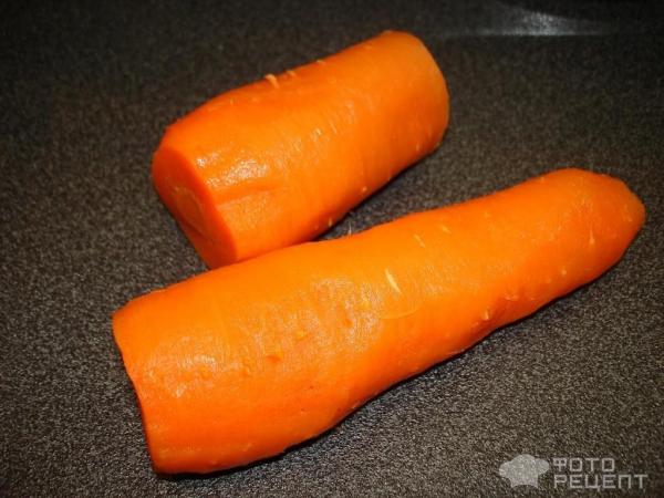 Суфле из моркови и зеленого консервированного горошка фото