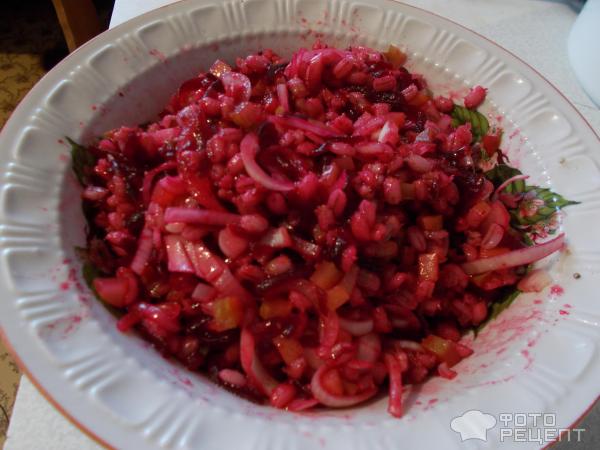 монастырский салат рецепт с фасолью | Дзен
