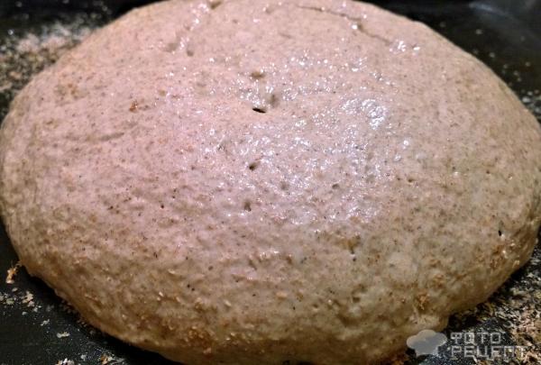 Ржано-пшеничный хлеб на закваске фото