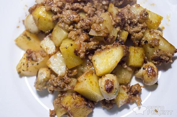 Картофель с грибами и мясом - пошаговый рецепт с фото на эталон62.рф