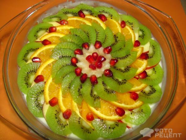 Сметанный торт-желе прелесть - пошаговый рецепт с фото