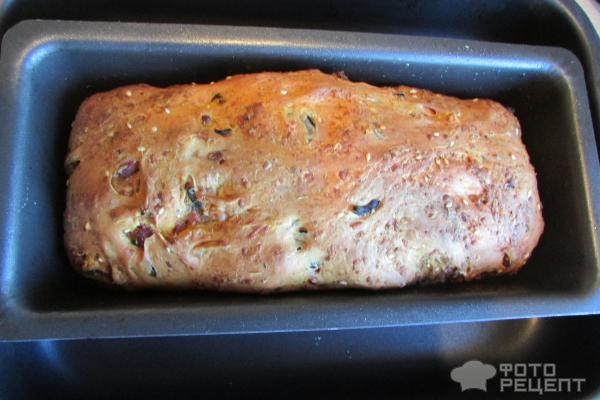 Хлеб сырно-мясной фото
