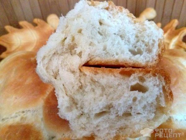Хлеб-булка Виноградная лоза фото