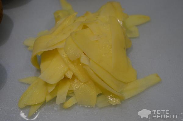 Картофельная запеканка в сметанной заливке фото